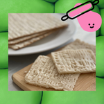 Playdough Matzah for Passover