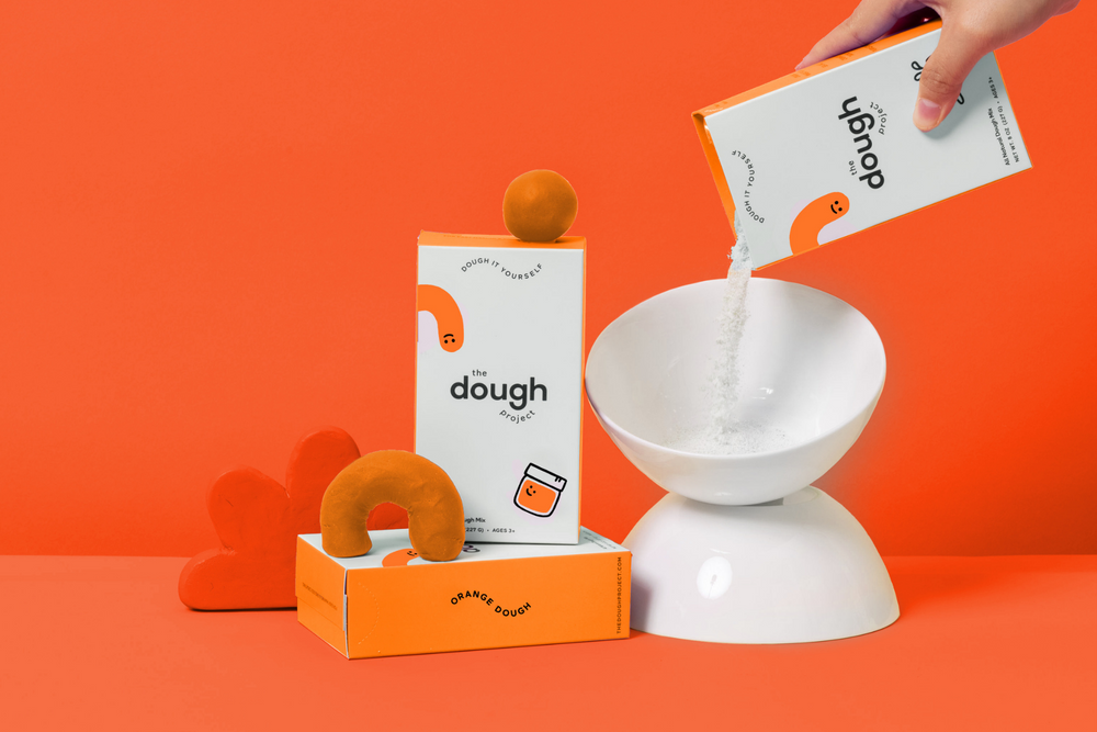
            
                Load image into Gallery viewer, DIY Playdough Mix Orange
            
        